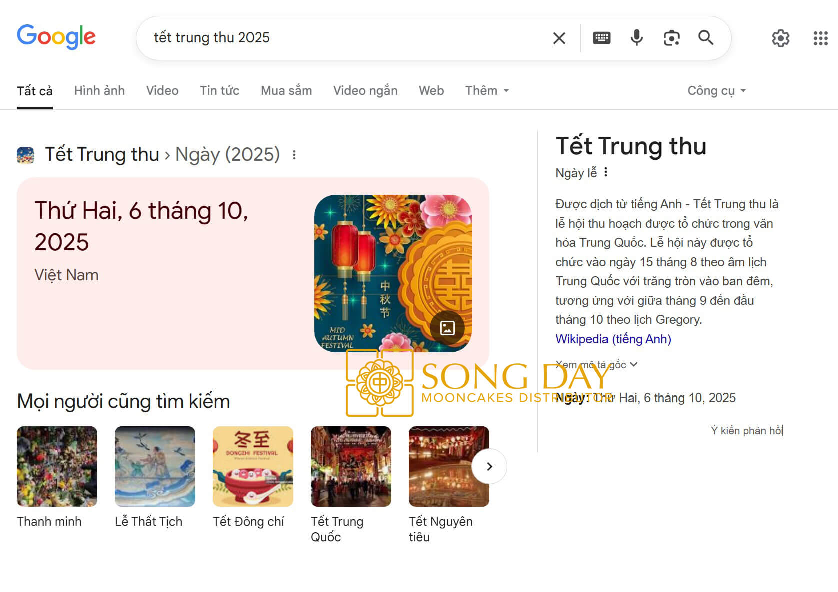 tết trung thu sẽ rơi vào ngày nào