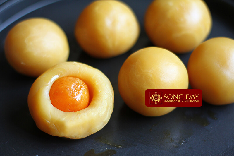 cách bảo quản nhân bánh trung thu nhân đậu xanh trứng muối thơm ngon