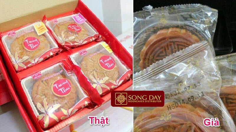 So sánh hương vị giữa bánh trung thu Kinh Đô thật và giả