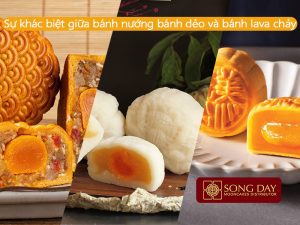 So Sánh Bánh Nướng, Bánh Dẻo Và Bánh Lava Chảy